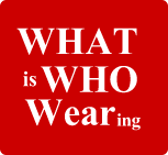 What is who wearing?